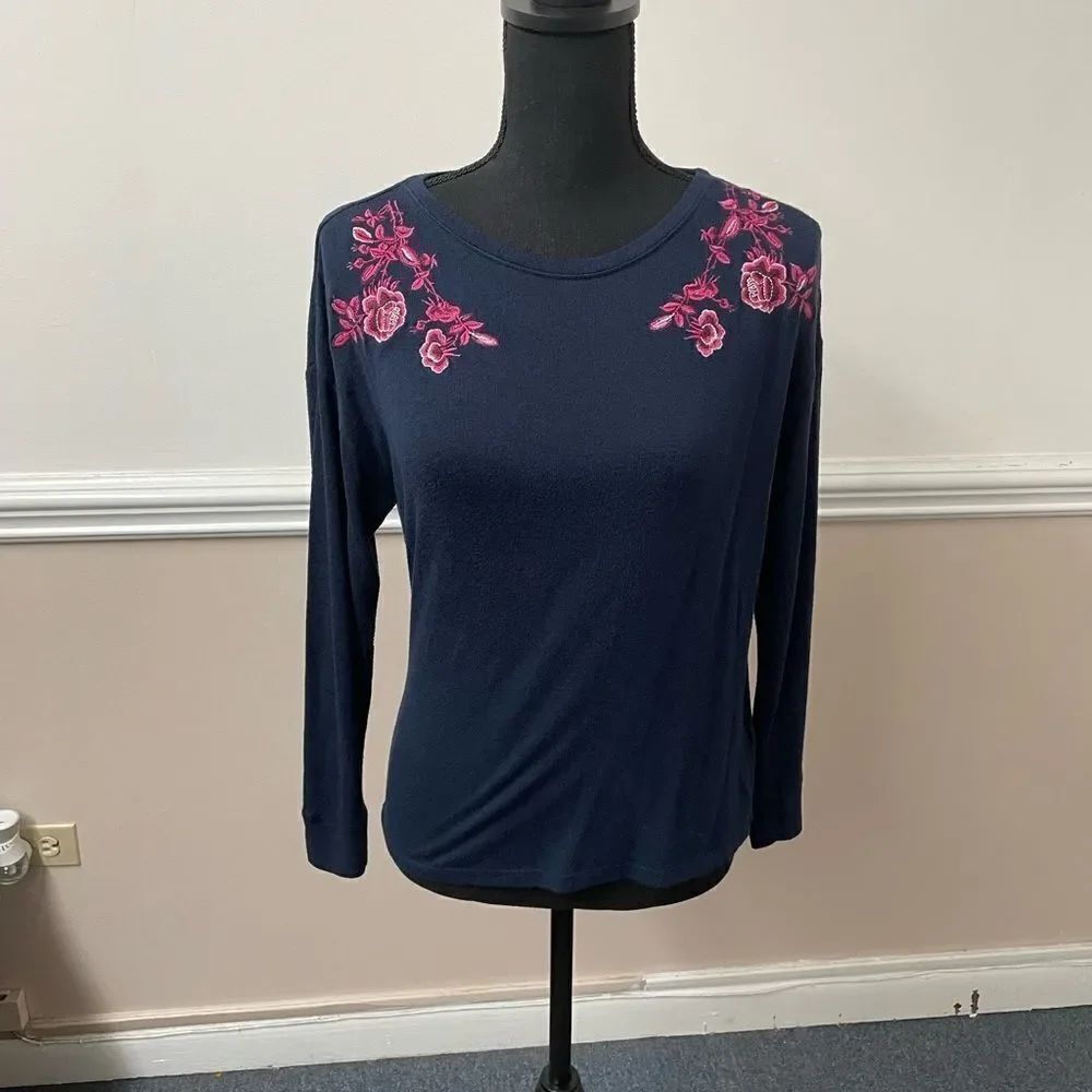 Aeropostale Seriously Soft Floral Blouse
